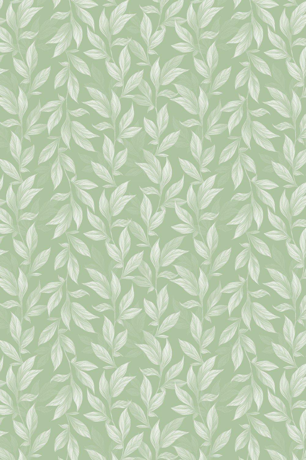 Eco-Friendly Soft Tropical Wallpaper