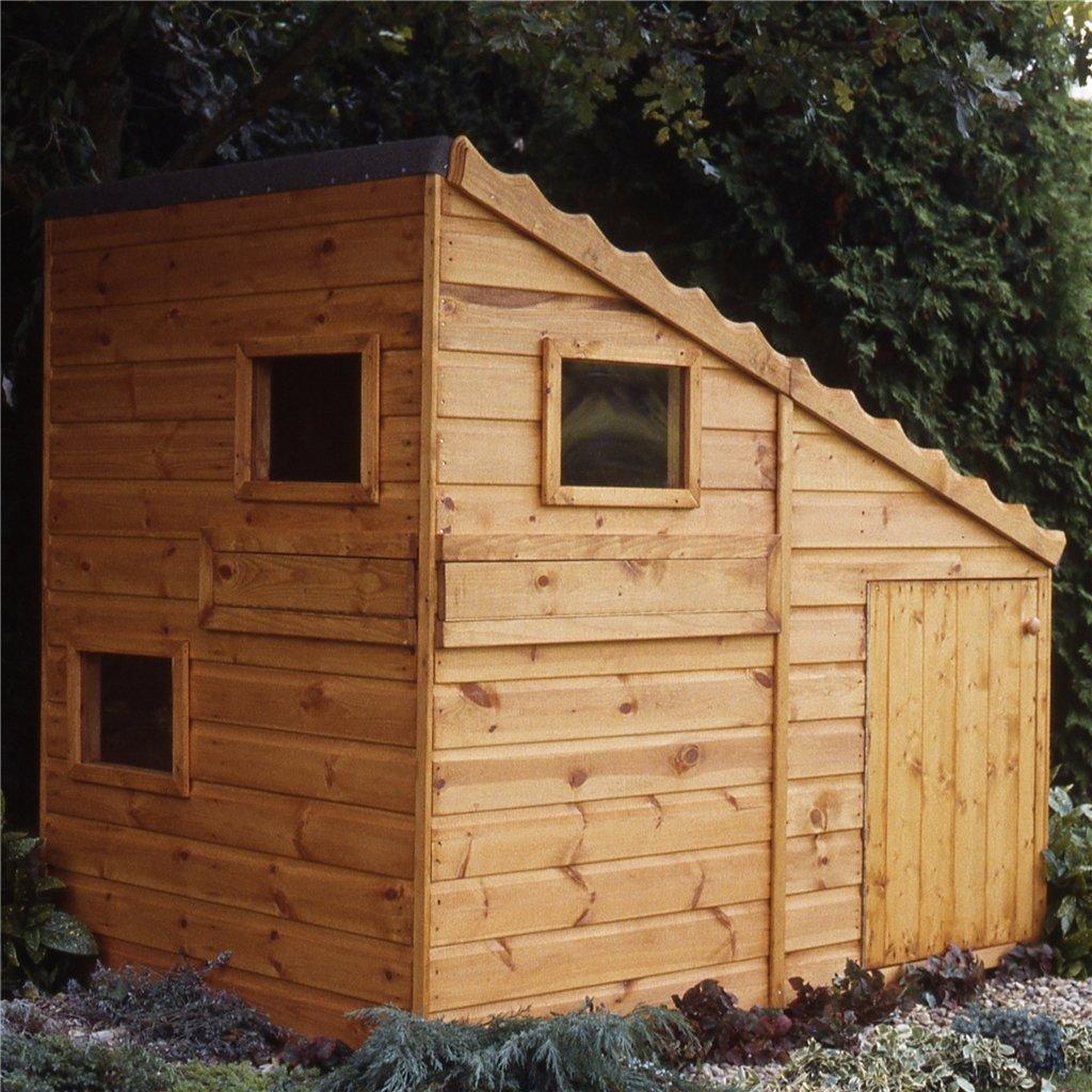 6 x 4 Wooden Command Post Playhouse
