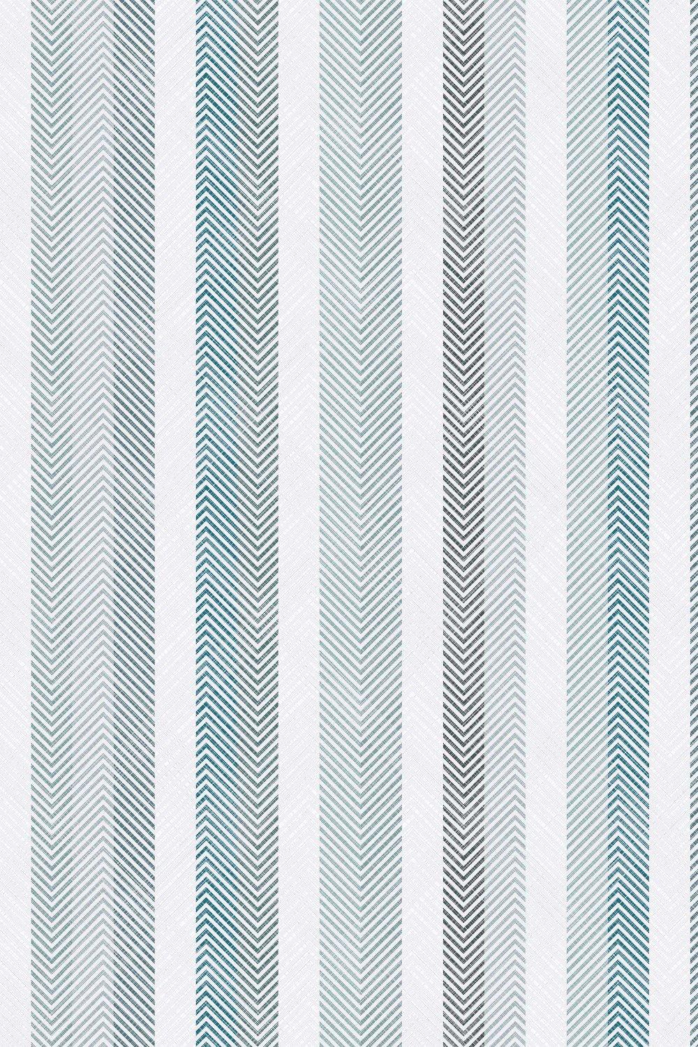 Eco-Friendly Zig Zag Stripe Wallpaper