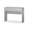 Ashfield Chic Grey High Gloss Dressing Table with 2 thumbnail 3