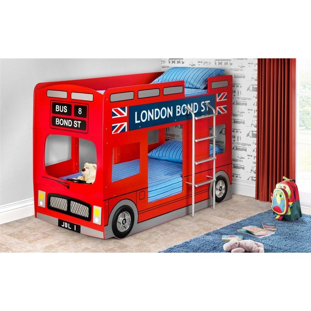 Premium London Red Bus Bunk Bed