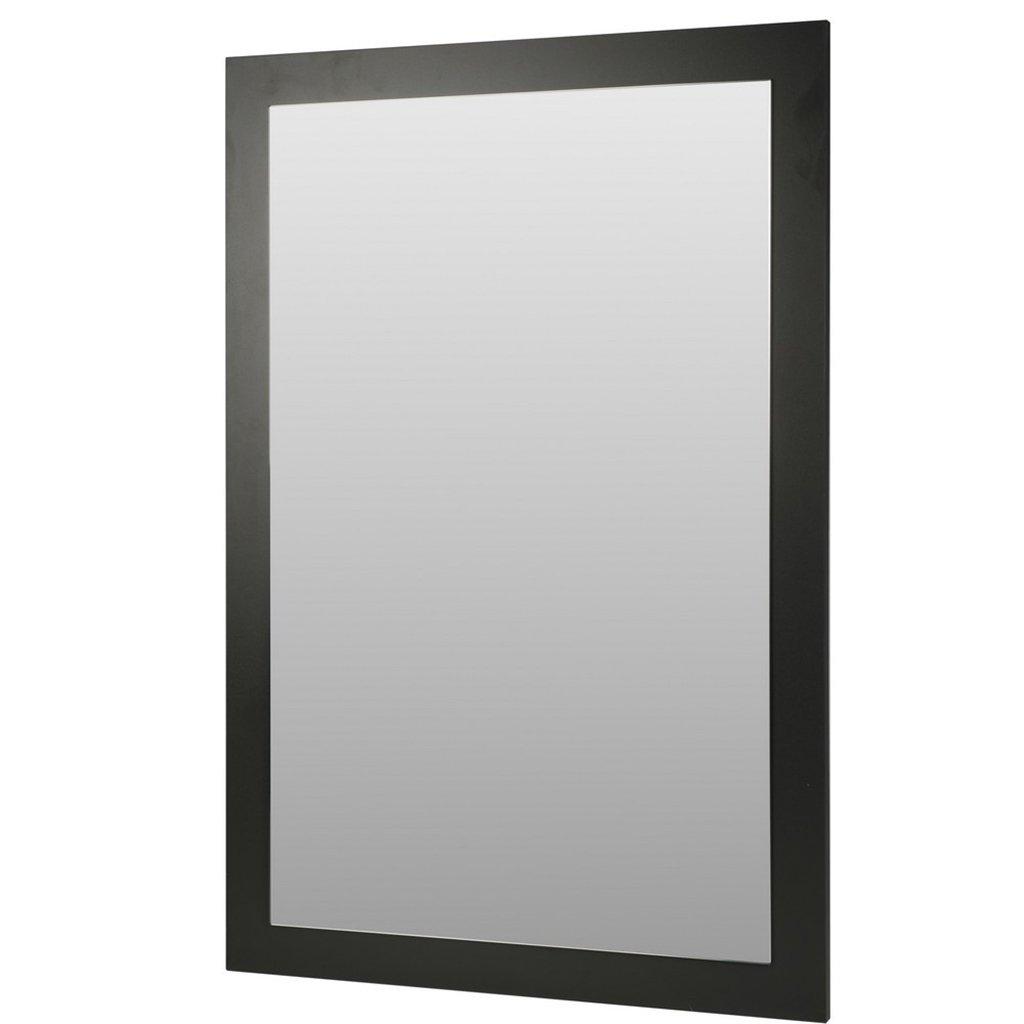 Matt Dark Grey 900 x 60cm Bathroom Mirror