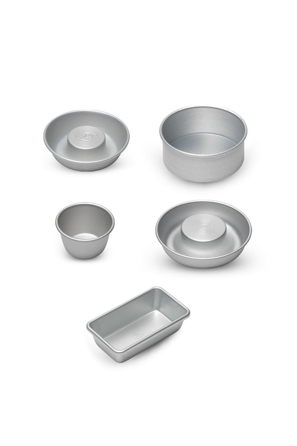 Performance Silver Anodised 5 Piece Bakeware Set