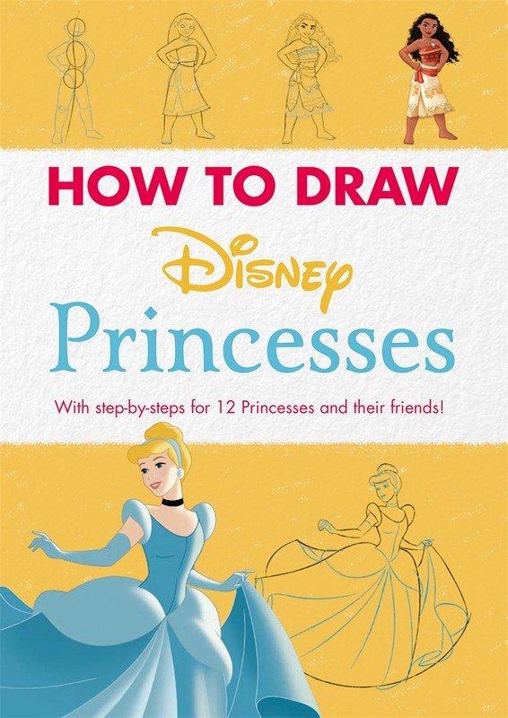 How To Draw Disney Princesses Book