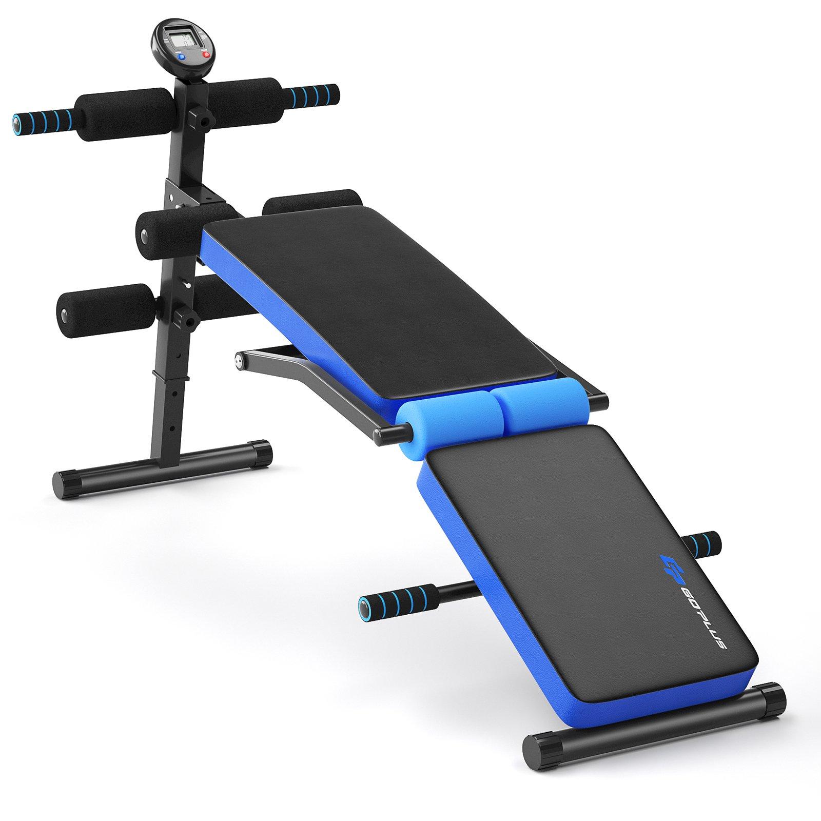 Adjustable Weight Bench Foldable Utility Sit Up Bench for Full Body Workout