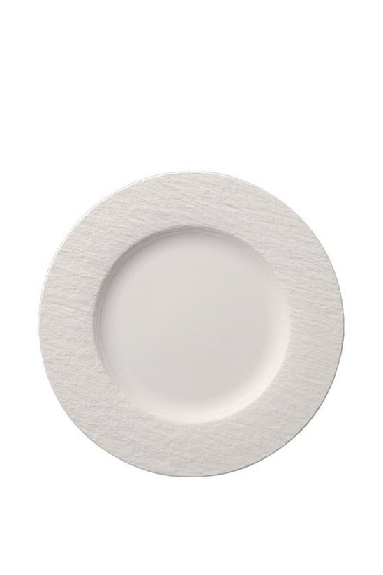 Villeroy & Boch 'Manufacture Rock' Blanc Set of 4 27cm Dinner Plates 3