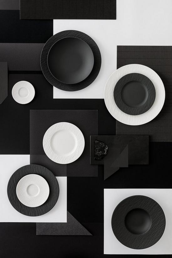 Villeroy & Boch 'Manufacture Rock' Blanc Set of 4 27cm Dinner Plates 4