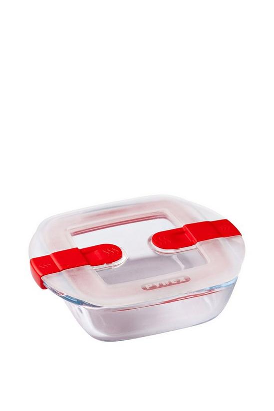 Pyrex Set of 3 Cook & Heat Square Containers 5