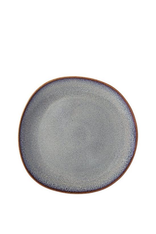 Villeroy & Boch 'Lave' Beige Set of 4 28cm Dinner Plates 3