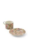 Spode Morris & Co 'Morris & Co.' Set of 2 Teacups & Saucers – Golden Lily thumbnail 5