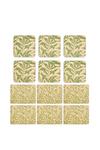Pimpernel Morris & Co 'Morris Willow Bough' Green Placemats and Coasters thumbnail 1