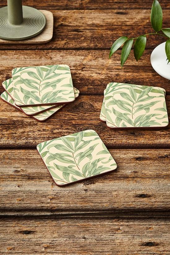 Pimpernel Morris & Co 'Morris Willow Bough' Green Placemats and Coasters 2