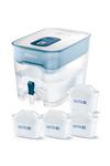 Brita 'Flow' 8.2L with Pack of 4 Maxtra Plus Cartridges thumbnail 2