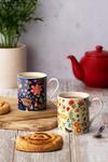 Price & Kensington Wild Flower Set of 4 Fine China Mugs thumbnail 2