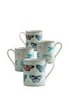 Price & Kensington Fly Away Assorted Fine China Mugs Set of 4 Piece thumbnail 1