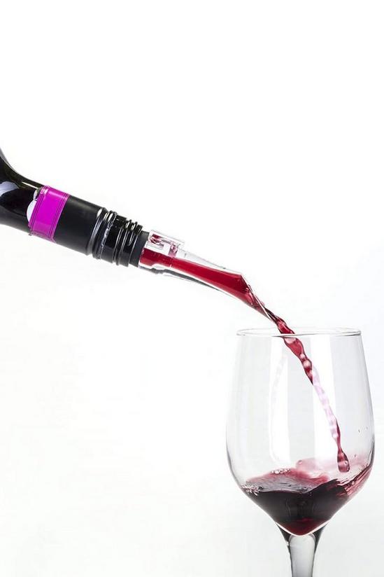 Dexam CellarDine 3 Piece Bottle Stopper and Wine Breather Set 4