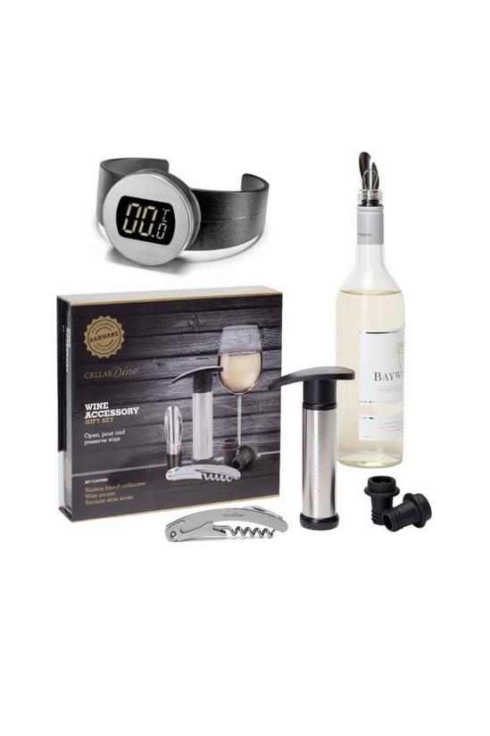 Dexam CellarDine Wine Accessory Gift Set with Wine Thermometer 1