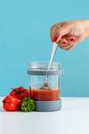Kilner Set of 2 Soup Jar with Spoon Set, 350ml, Clear thumbnail 3