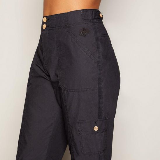 Mantaray High Waisted Cropped Trousers 2