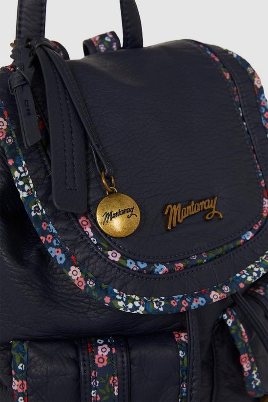 Mantaray Floral Inlay Backpack 2
