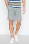 Mantaray Grey Ripstop Cotton Rich Flat Front Shorts thumbnail 1