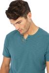 Mantaray Dark Turquoise Cotton T-Shirt thumbnail 2