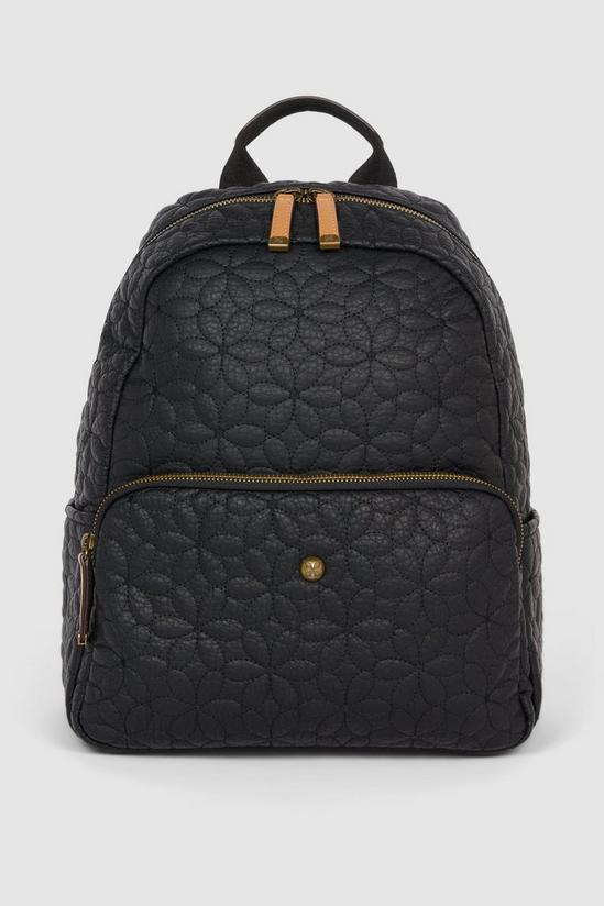 Mantaray Cumin Floral Quilted Backpack 1