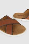 Mantaray Mantaray Perforated Strap Leather Sandal thumbnail 2