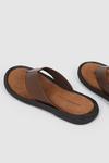 Mantaray Mantaray Perforated Toe Post Leather Sandal thumbnail 3