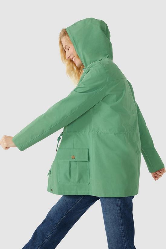 Mantaray Hooded Fleece Lined Shower Resistant Jacket 4