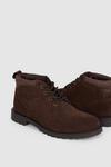 Mantaray Haldon Leather Textile Wide Fit Collar Chukka Boot thumbnail 3