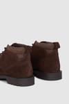 Mantaray Haldon Leather Textile Wide Fit Collar Chukka Boot thumbnail 4