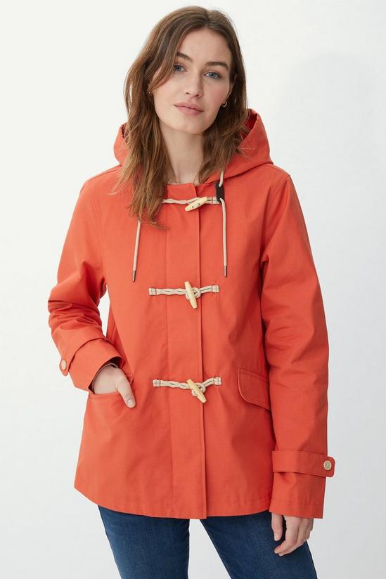 Mantaray Hooded Rain Coat With Toggles 1