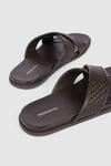 Mantaray Plymouth Woven Leather Crossover Sandal thumbnail 3