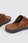 Mantaray Bude Multi Cross Strap Leather Comfort Sandal thumbnail 3