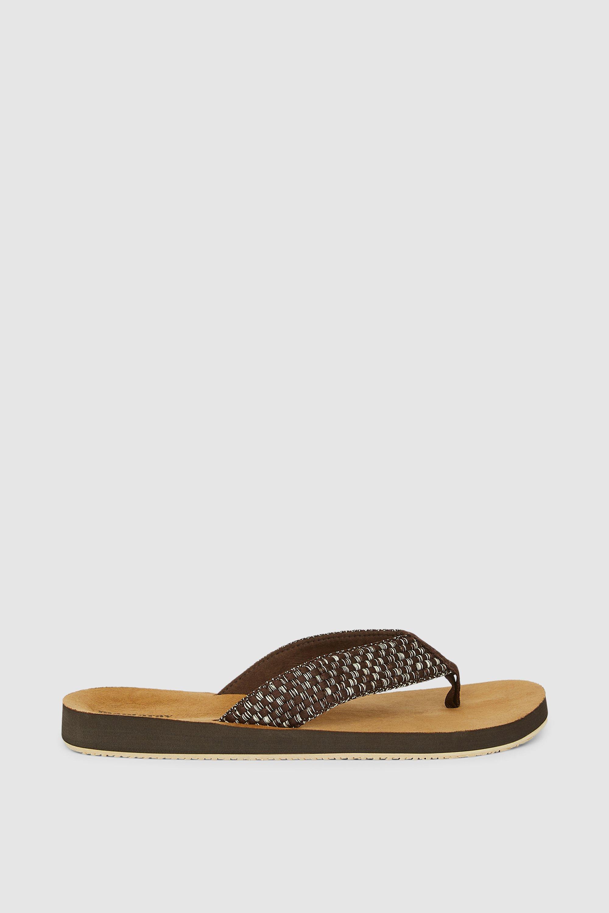 Sandals Algarve Textured Weave Flip Flop Mantaray