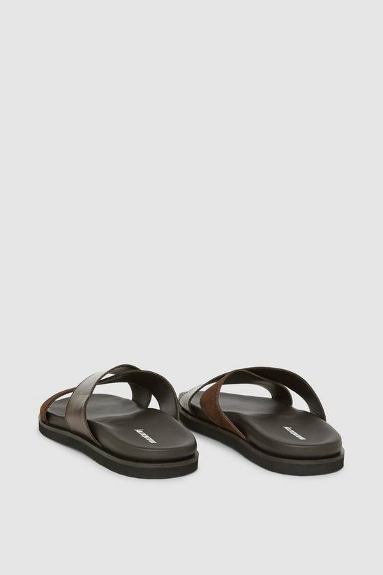Mantaray Instow Suede And Leather Crossover Sandal 4