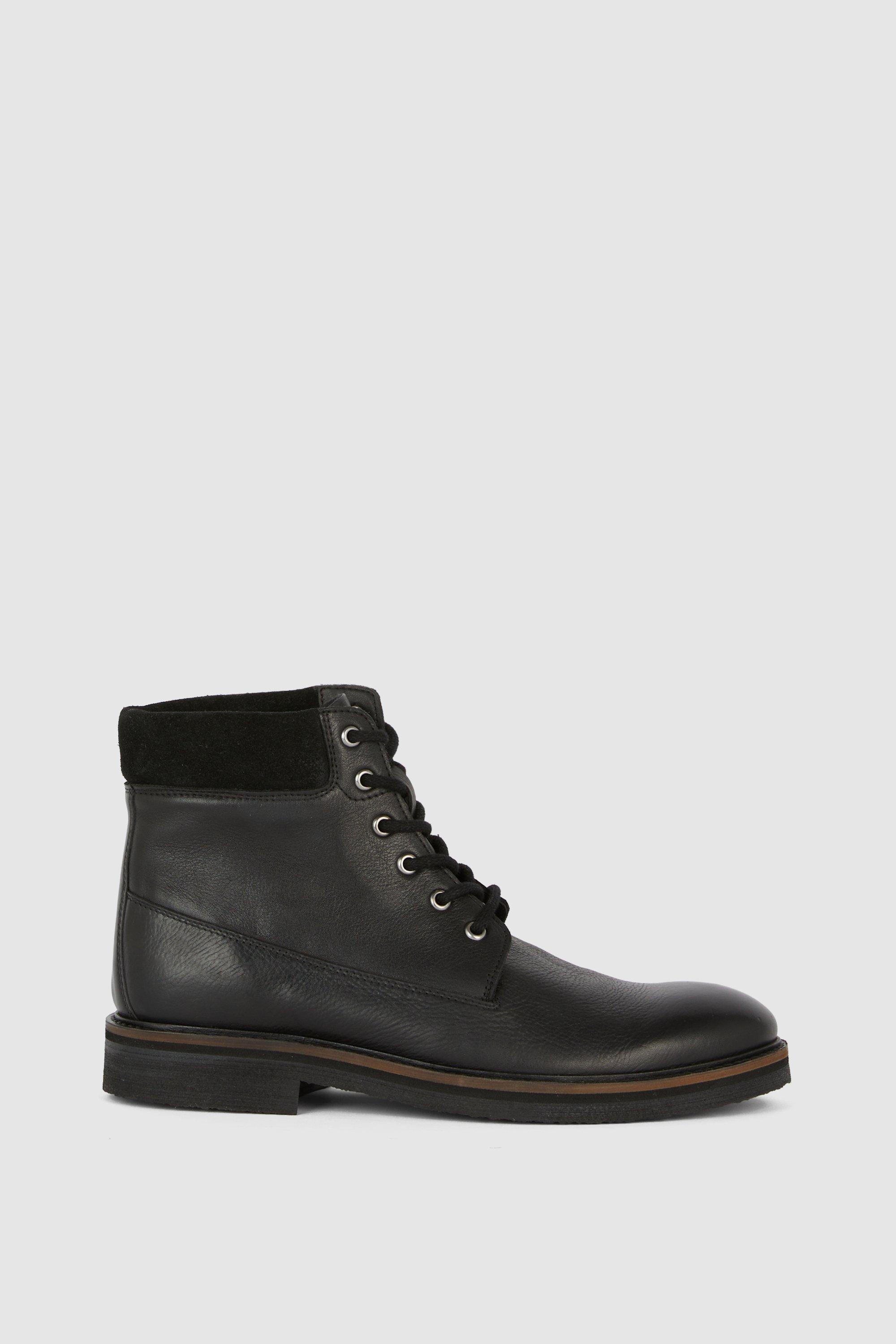 Boots | Rydal Leather Padded Collar Boot | Mantaray