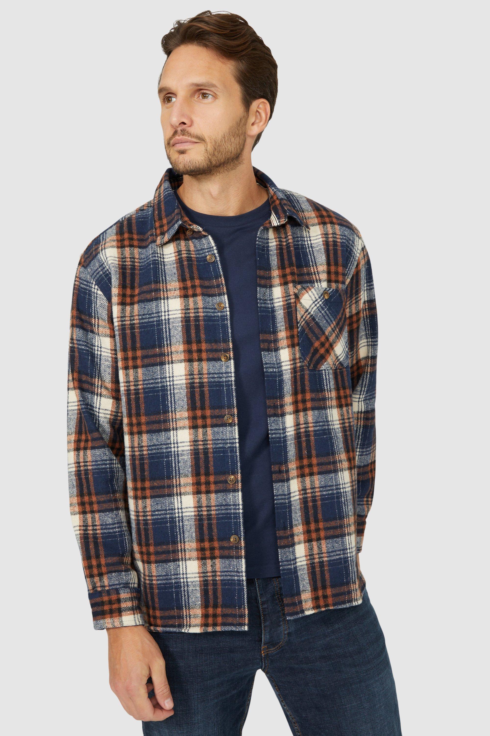 Shirts | Multi Check Overshirt | Mantaray