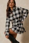 MissPap Checked Fitted Shirt Dress thumbnail 5
