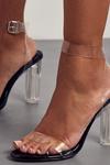 MissPap Clear Strappy High Heels thumbnail 2