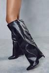 MissPap Folded Knee High Boots thumbnail 3