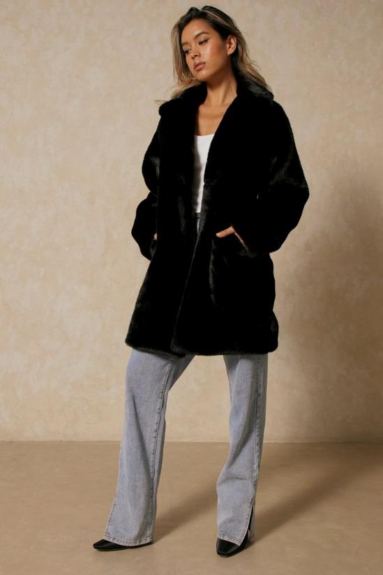 MissPap Plush Oversized Faux Fur Coat 4