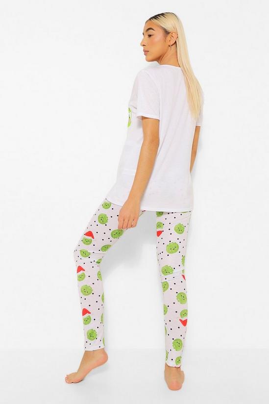 boohoo Sprouts Leggings Christmas Pyjamas Set 2