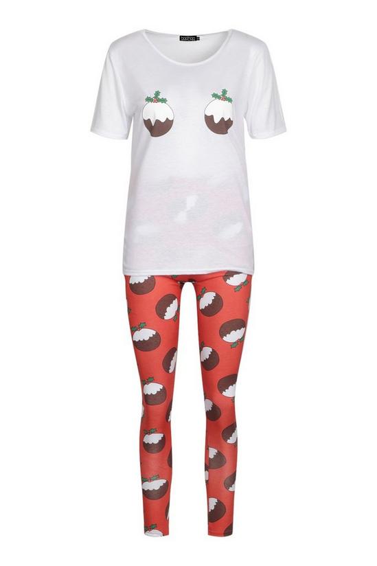 boohoo Christmas Pudding Pyjama Set 5