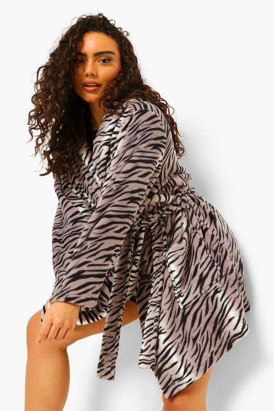 boohoo Tiger Dressing Gown 4