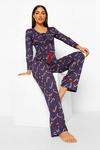 boohoo Mix and Match Candy Cane PJ Trousers thumbnail 4