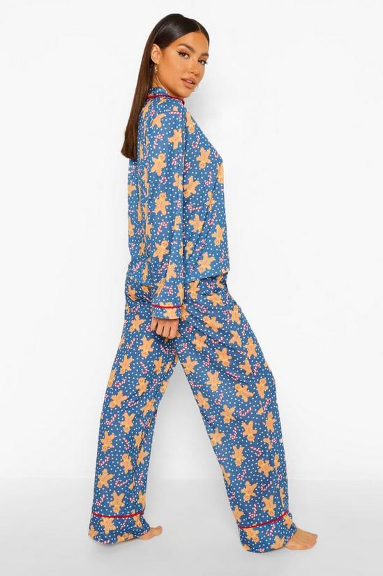 boohoo Mix and Match Gingerbread Man PJ Trousers 2