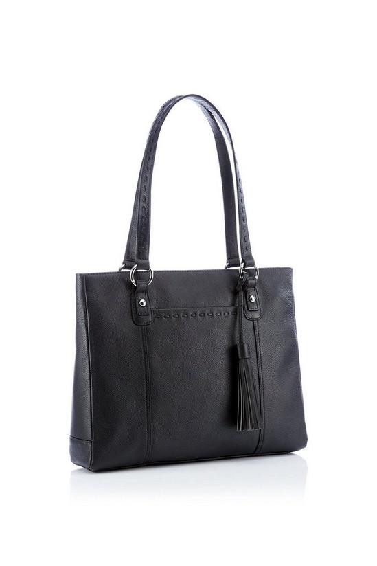 Principles Becky Leather Stab Stitch Shopper 1