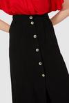 Principles Belted Button Through Linen Mix Skirt thumbnail 2